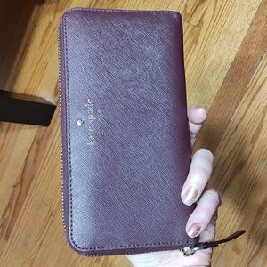 Kate Spade Burgundy Wallet